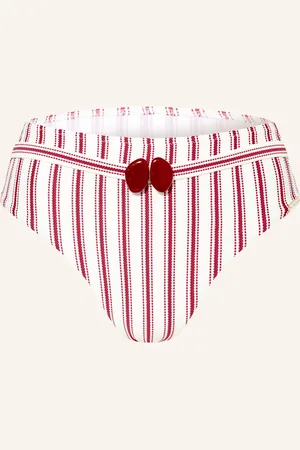 Watercult High-Waist-Bikini-Hose Seaside Splash rot