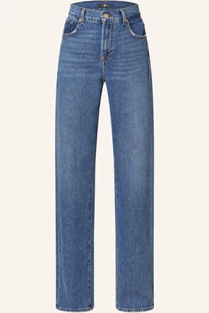 7 for all Mankind Flared Jeans Tess blau