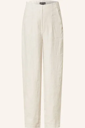 Whistles Leinenhose beige