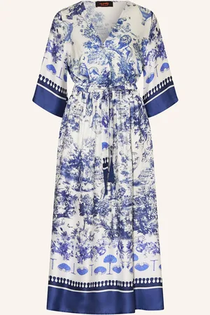 miss goodlife Kleid Lion Power Mit 3/4-Arm weiss