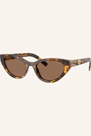 Miu Miu Sonnenbrille Mu a04s braun