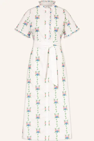 Rich & Royal Hemdblusenkleid weiss