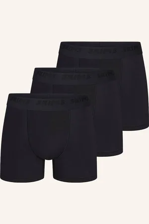 SKIMS 3er-Pack Boxershorts Stretch schwarz