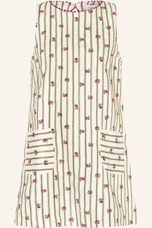 Claudie Pierlot Leinenkleid beige