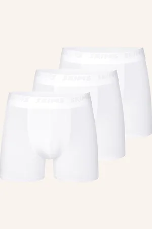 SKIMS 3er-Pack Boxershorts Stretch weiss