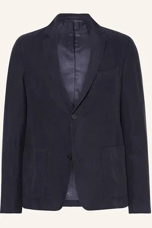 OFFICINE GENERALE Anzugsakko Nehemiah Slim Fit blau