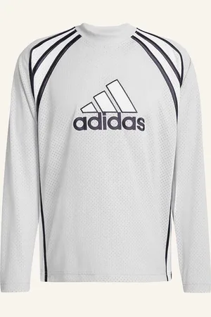 adidas Pullover Warm-Up grau