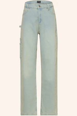 Blue Effect Straight Jeans Worker Baggy Fit blau