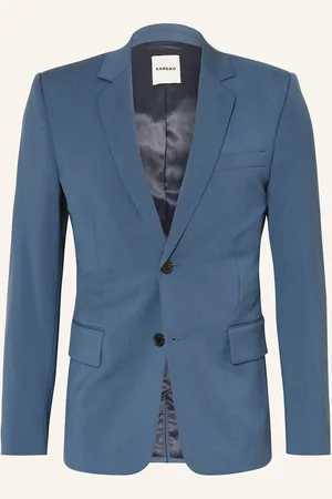 Sandro Anzugsakko Extra Slim Fit blau