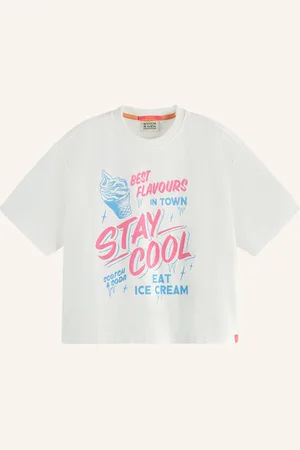 Scotch&Soda T-Shirt weiss