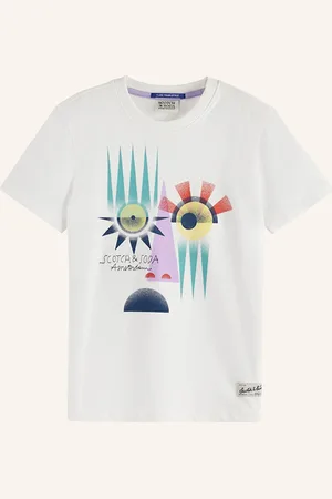 Scotch&Soda T-Shirt weiss