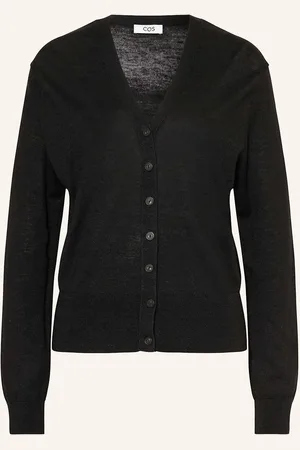 COS Strickjacke Mit Merinowolle Und Leinen
