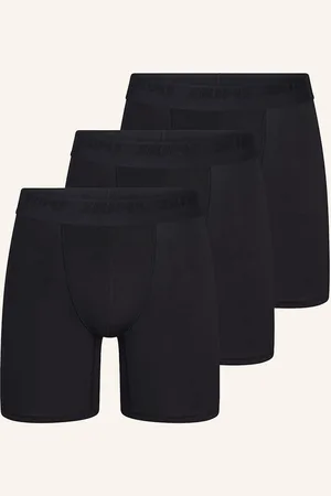 SKIMS 3er-Pack Boxershorts Stretch schwarz