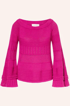 Bash Off-Shoulder-Pullover Daxie pink
