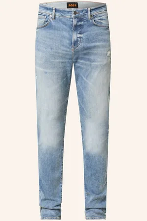 HUGO BOSS Jeans Onyx Slim Taper Fit blau