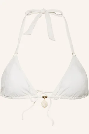 Watercult Triangel-Bikini-Top Coastal Daydream weiss