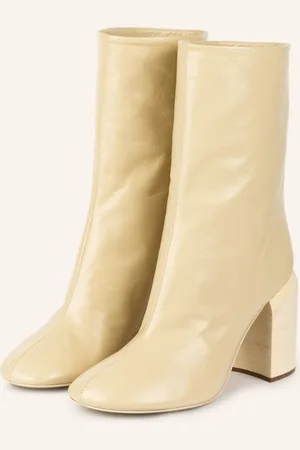 Jil Sander Stiefeletten beige