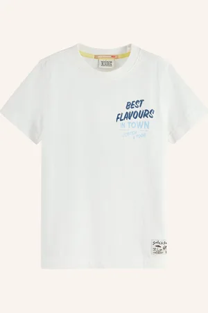 Scotch&Soda T-Shirt weiss
