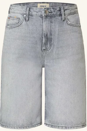 ONLY Jeansshorts grau