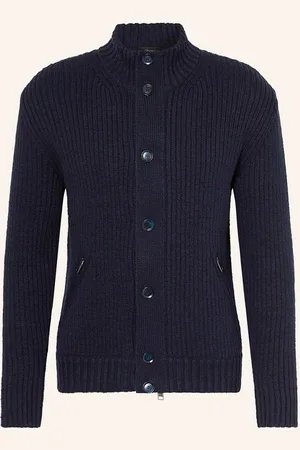 BRIONI Strickjacke blau