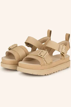 UGG Plateau-Sandalen Goldenstar Villa beige