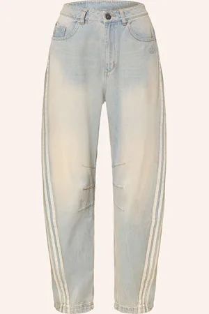 adidas Barrel Jeans Adilenium Season 3 Banana Fited Washed Denim blau