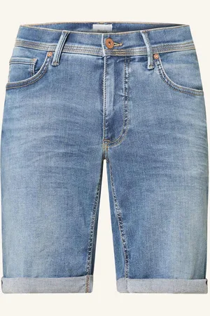 Brax Jeansshorts Chris B Slim Fit blau