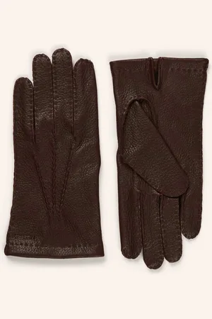 Hestra Lederhandschuhe Henry braun