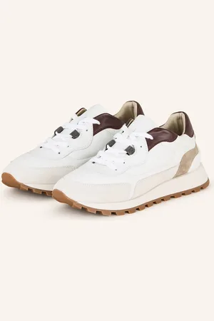 Brunello Cucinelli Sneaker Mit Schmuckperlen weiss