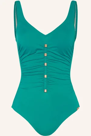 Charmline Shape-Badeanzug Uni blau