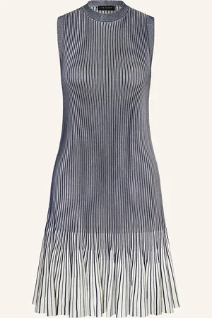 Ted Baker Strickkleid Lilyo Mit Plissees blau