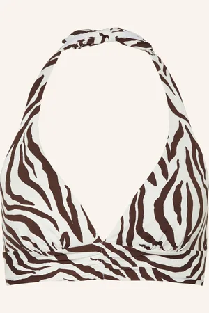 Max Mara Neckholder-Bikini-Top Alberta braun