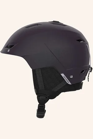 Salomon Skihelm Icon Lt lila