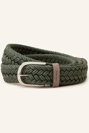 Windsor Flechtgürtel gruen