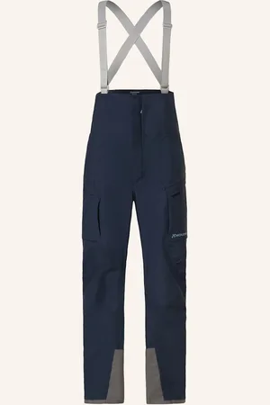 Houdini Hardshell-Skihose Rollercoaster Bib blau