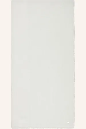 Marc Cain Schal Mit Glitzergarn weiss