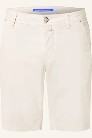Jacob Cohen Shorts Lou Slim Fit weiss