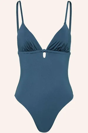 Mrs & HUGS Badeanzug blau