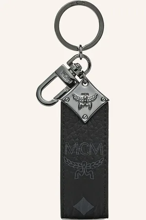 MCM Taschenanhänger Aren Visetos schwarz