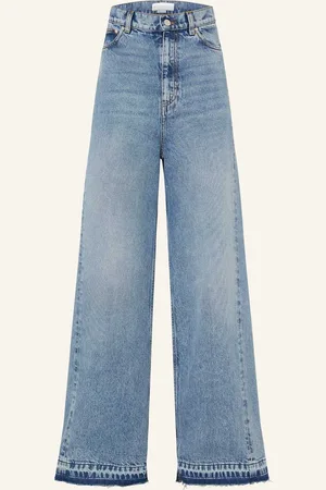 Stella McCartney Wide Leg Jeans blau