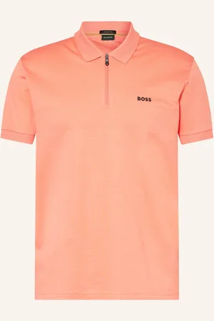 HUGO BOSS Funktions-Poloshirt Philix Pima rot