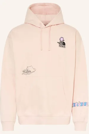 The North Face Hoodie Mountain Cleanup Oversized rosa