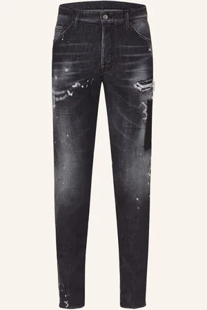 Dsquared2 Destroyed Jeans Cool Guy Slim Fit schwarz
