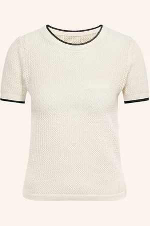 adidas Häkelshirt Originals Premium Crochet Cali weiss