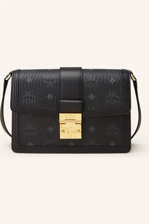 MCM Umhängetasche Tracy Visetos schwarz