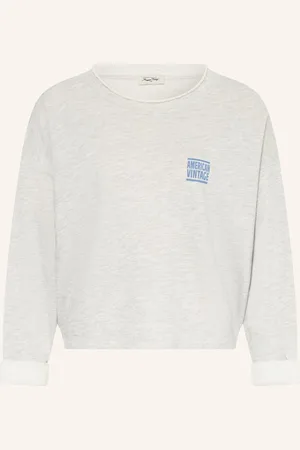 American Vintage Sweatshirt Zofbay grau