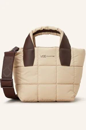 VeeCollective Umhängetasche Porter Mini Tote Mit Pouch beige