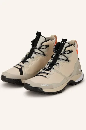 Salewa Wanderschuhe Puez 2 Mid Ptx beige