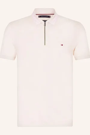 Tommy Hilfiger Piqué-Poloshirt weiss