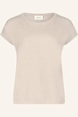 Cartoon T-Shirt Mit Glitzergarn